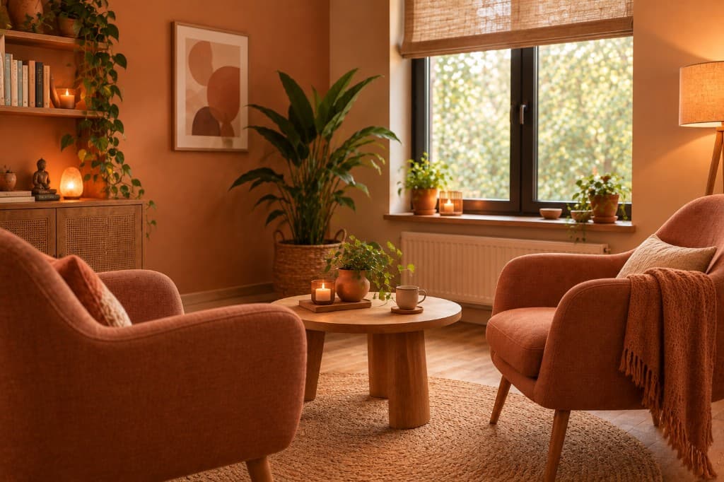 Praktijkruimte voor gesprekstherapie bij The Source